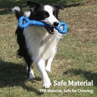 Jouets à mâcher pour chiens, os solides en TPR pour grands chiens, jouets interactifs pour la dentition, jouets à mâcher pour animaux de compagnie, ensembles de jouets pour chiens en gros