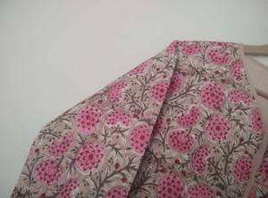 Veste en polaire réversible en coton pour femmes, manteau d'hiver matelassé avec poche boutonnée, veste courte imprimée d'automne - Product Image 2