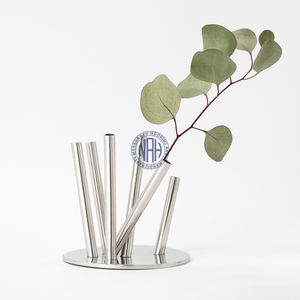 Elegante moderno hecho a mano 3-tubo boda Metal florero MESA CENTRO DE MESA Favor regalo - Product Image 3