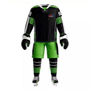 Nouvelle tenue de hockey sur glace sur mesure pour hommes, écologique, coupe-vent, 100% polyester, design unique, fabriquée au Pakistan - Product Image 1