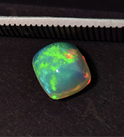 Cabochon de coussin d'opale éthiopienne semi-précieuse de vente chaude pierre précieuse en vrac pour la fabrication de bijoux au prix d'usine