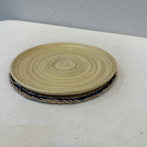 Luxury Seagrass <b>Round</b> Eco-Friendly <b>Placemat</b> by Doanket - Product Image 3