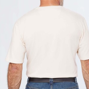 Fabrication sur mesure OEM T-shirt à logo graphique pour hommes T-shirt en coton de haute qualité avec imprimés graphiques audacieux - Product Image 5