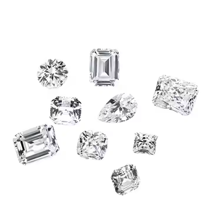 Diamante cultivado en laboratorio de corte radiante suelto certificado IGI, Color F, piedra CVD sostenible, Richie Diam para amantes de La joyería fina - Product Image 5