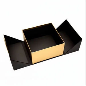 Op maat gemaakte luxe presentatiebox met dubbele openslaande deuren voor aangepaste merkgeschenkverpakkingen - Product Image 4