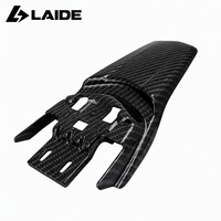 Garde-boue arrière en plastique PP aspect fibre de carbone pour moto électrique Sur Ron Light Bee X, accessoires tout-terrain de rechange