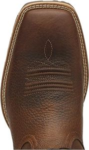 Botas vaqueras occidentales para hombre, botas occidentales para hombre con bordado, antideslizantes, punta cuadrada, botines de tacón grueso, fiesta ecológica - Product Image 2