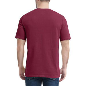 2025 superventas antiarrugas 100% algodón hecho bolsillo camisetas logotipo impreso personalizado duradero liso para Hombre Camisetas hechas en Pakistán - Product Image 4