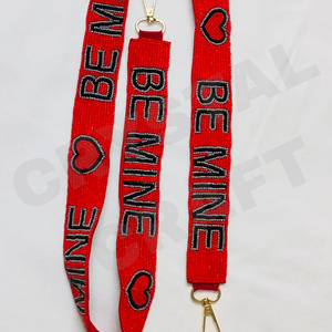 Correa de Bolso con Cuentas de Cristal en Forma de Estrella, Color Personalizado, Cuentas de Semilla, Tamaño Personalizado, Se Acepta Logotipo Personalizado - Product Image 6