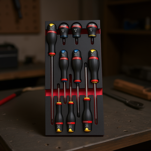 Module de tournevis Facom 10-Protwist comprenant 3 unités miniatures montées sur plateau en mousse - Product Image 3