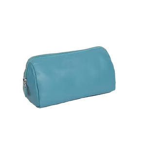 OEM Custom Women's PU Leather <b>Lipstick</b> <b>Case</b> and Makeup Bag with Zipper Closure Custom Logo Cosmetic Storage Bags - Product Image 5