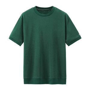 Conjunto informal de camiseta y pantalones cortos para hombre al por mayor, logotipo personalizado, bordado de alto rendimiento, temporada de verano - Product Image 4