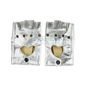 Fabricado al por mayor logotipo personalizado mujeres guantes de baile en barra personalizados medio dedo guantes de baile en barra con precio barato - Product Image 4