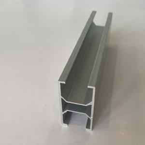 Mini rail solaire avec système de fixation combiné et montage au sol, installation facile sur toit métallique, matériau ABS et aluminium - Product Image 4