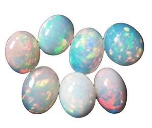 Haute qualité 100% naturel ovale coupe opale éthiopienne pierre précieuse de qualité supérieure pour la fabrication de bijoux en vrac véritable pierre précieuse en vrac - Product Image 1