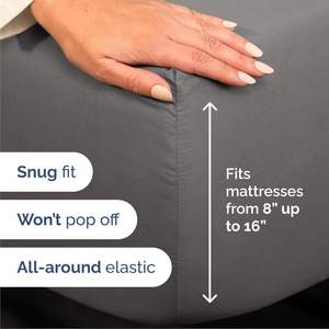 Ensemble de draps Queen Size 4 pièces - Ensemble de draps confortables, respirants et rafraîchissants - Literie de luxe pour femmes, hommes, enfants et adolescents - Product Image 2