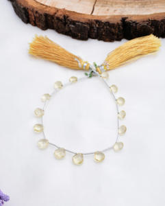 หินควอตซ์น้ำผึ้งทรงเหลี่ยมเจียระไนแฟนซี สำหรับทำเครื่องประดับชั้นดี - Product Image 4