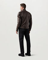 Jaket Kulit Pria Slim Fit Musim Dingin Terlaris Desain Khusus Dengan Fitur Unik Jaket Kulit Berlapis Untuk Musim Dingin
