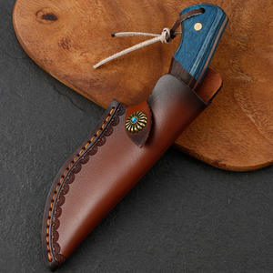 Cuchillo de hoja fija de fábrica OEM ODM personalizado al por mayor cuchillo de camping rebanador portátil de verduras al aire libre para acampar y cazar - Product Image 3