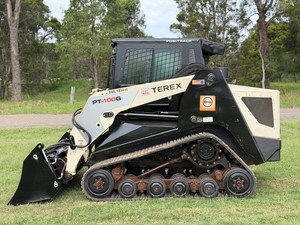 <b>Used</b> 2012 TEREX PT100G Skid Steer Loader Attachment <b>Pallet</b> Fork Pump Motor Yanmar Engine Gearbox High Efficiency 4-Year Warranty - Product Image 5