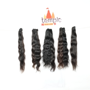 Venta al por mayor 100% Virgin Raw Indian Afro Curl Styles Mujeres Color Negro Natural Loose Deep Wave Extensiones de cabello humano - Product Image 2