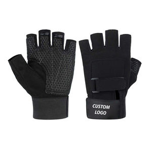 Guantes de Levantamiento de Pesas Personalizados de Cuero con Palma Antideslizante, Construcción Duradera, Cierre para Fitness, Culturismo, Guantes de Levantamiento de Pesas - Product Image 5