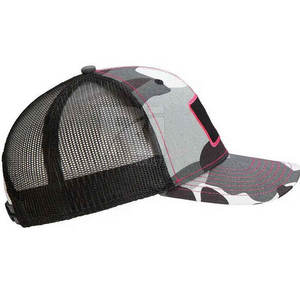 La mejor calidad, precio barato, último diseño, gorra de camionero de malla impresa, transpirable, personalizada, su propio logotipo, gorra de camionero impresa - Product Image 3