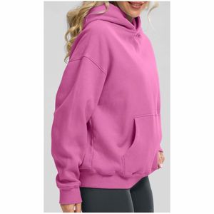 Vente en gros de sweats à capuche pour femmes Nouveaux sweats à capuche d'hiver pour femmes Vêtements décontractés à poche Coupe ample Vente en gros de sweats à capuche pour femmes à la mode - Product Image 5