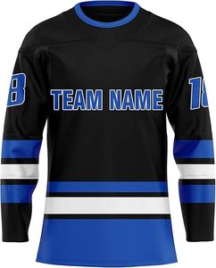 Conception personnalisée 2025 sublimé maillot de hockey sur glace attirail sergé couture ensemble uniforme approvisionnement en gros pour les équipes et les clubs - Product Image 1