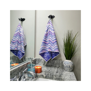 Toallas de cocina con temática de Golf OEM de doble cara 100% algodón bordado reciclable estilo minimalista GOTS MOQ 100 India Export - Product Image 4