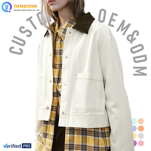 Veste d'hiver en jean denim pour femme, doublée de fourrure, de haute qualité, avec poche en coton, vente chaude, OEM Q&D 2026 - Product Image 1