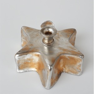 Charme rustique panier d'arbre de Noël en laiton Antique personnalisable Design Durable apporte Vintage chaleur classique beauté vacances - Product Image 1