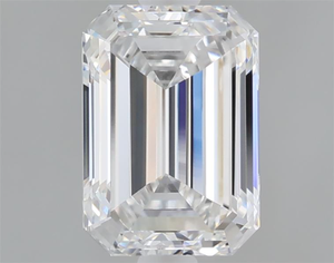 Etically 1,50 Carat Emerald Cut Diamond Lab Grown CVD D Color VS1 Clarity 7,36 MM IGI Certified Perfect para joyería nupcial - Product Image 1