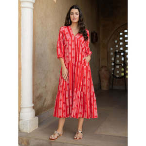 <b>Tropical</b> Modal Maxi <b>Dress</b>-House of Cards Edition Elegant Knee-Length Tank <b>Dress</b> - Product Image 1