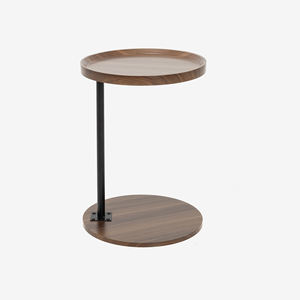 Nordic Luxury Corner Round End <b>Table</b> Solid Wood Design Modern Living Room <b>Sofa</b> <b>Side</b> <b>Table</b> Business Casual Magazine Coffee <b>Table</b> - Product Image 5
