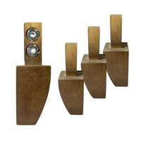 Pieds de meubles en bois massif personnalisables Style scandinave en bois dur naturel pour différentes hauteurs pour salle à manger cuisine salon