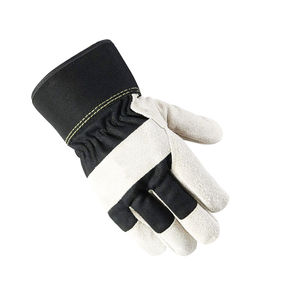 Gants de travail tactiques Gants de travail de mécanicien de conduite Gants de travail en cuir rembourrés utilitaires pour hommes Service OEM personnalisé - Product Image 5