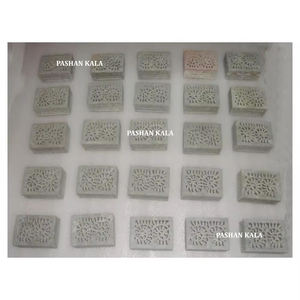 Cajas de Almacenamiento de Joyería Rectangulares de Piedra de Savia Natural Talladas a Mano de Alta Calidad para Fines Corporativos y Regalos - Product Image 1