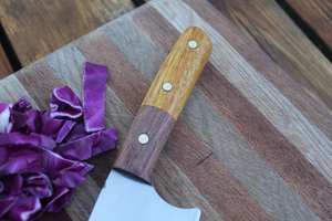 Couteau de cuisine en acier inoxydable Damas à vente chaude 2025, étui en cuir, certifié CE classe I pour utilisation chirurgicale en hôpital - Product Image 6