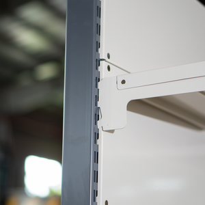 Estante de supermercado de Metal Dong personalizado de un solo lado para tiendas de electrónica para exhibir calentadores de agua y lavadoras - Product Image 4