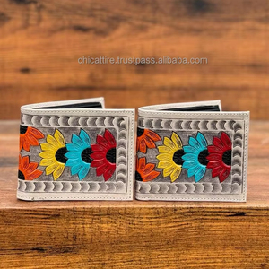 กระเป๋าสตางค์หนังแท้มีซิปยาวของผู้ชายมาใหม่กระเป๋าเงินสีน้ำตาลแฟชั่นขายดีของขวัญสำหรับใส่เงินสดสำหรับผู้ชาย - Product Image 2