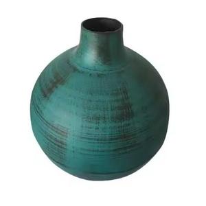 Florero de mejor diseñador con diseño de acabado de varios colores y pintado Florero de mesa y diseño de metal moderno sólido - Product Image 1