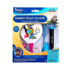 Racchette da Spiaggia Personalizzate di Steve, Gadget Sportivi Promozionali - Product Image 2