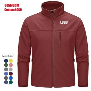 Veste en cuir de haute qualité de style urbain avec col montant et logo personnalisé, tissu en toile, service OEM/ODM pour hommes - Product Image 2