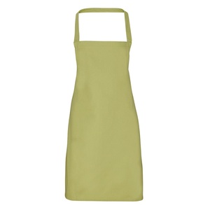 Vente directe en usine 70cm x 57cm conception personnalisée 100% coton biologique cuisine imperméable chefs GOTS certificats tablier de cuisine - Product Image 1
