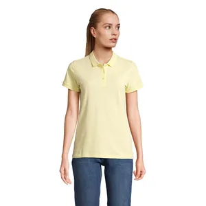 Polo bio Planet Woman, merchandising durable, vêtements promotionnels écologiques - Product Image 6