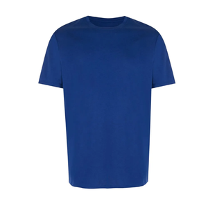 T-shirt en coton pour homme, manches courtes, classique, doux, confortable, léger, décontracté, haut d'été, personnalisable, OEM, ODM, en gros - Product Image 1