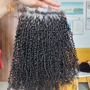 Vente en gros de paquets de cheveux vietnamiens Pixie Curls Super Double Drawn 100% cheveux humains couleur naturelle meilleur prix - Product Image 5