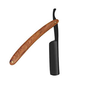 Maquinilla de afeitar de seguridad de acero inoxidable con borde recto recubierto de titanio, maquinillas de afeitar para peluquero, para cabello, cara, cuerpo, Bikini, colores del arco iris - Product Image 2