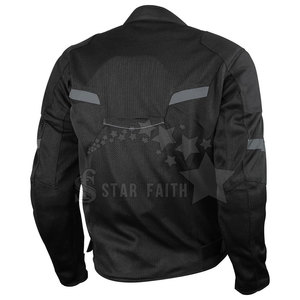 Men Cordura Motorcycle <b>Jacket</b> Durable Textile Material Riding <b>Jacket</b> With Adjustable Waist And Elbow Protectors - Product Image 3